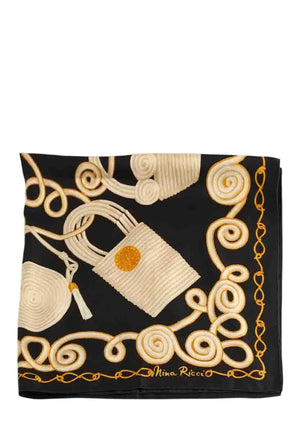 Carré Nina Ricci Multicolore en Soie - Seconde Main