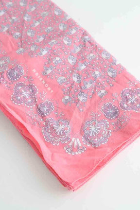 Carré Other Brand Rose en Coton