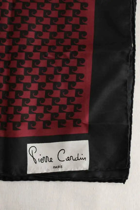 Carré Pierre Cardin Rouge en Soie