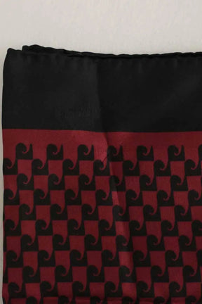 Carré Pierre Cardin Rouge en Soie