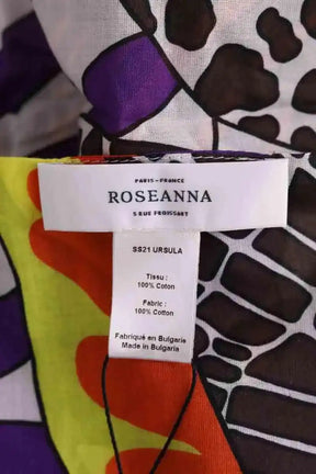 Carré Roseanna Multicolore en Coton