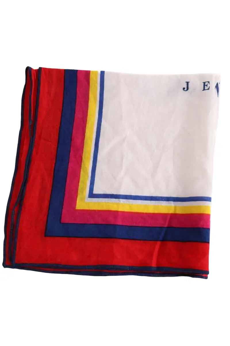 Carré Tommy Hilfiger Rouge en Soie - Seconde Main