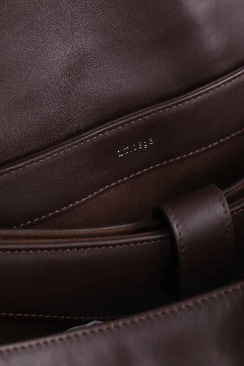 Cartable Le Tanneur Marron en Cuir