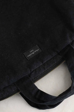 Cartable Rivedroite Paris Noir en Tissu
