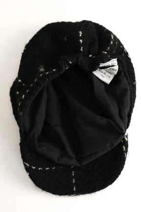 Casquette Anine Bing Noir en Laine