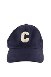 Casquette Celine Marine en Coton, taille L - Seconde Main