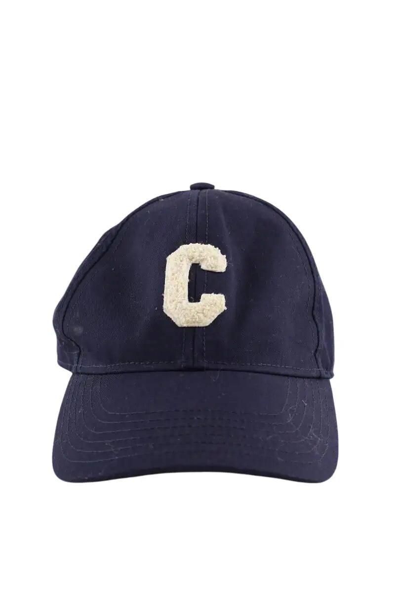 Casquette Celine Marine en Coton, taille L - Seconde Main