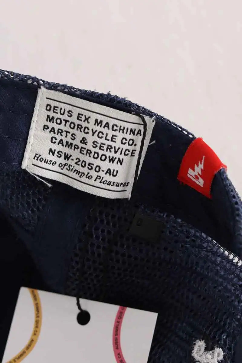 Casquette Deus Ex Machina Bleu en Synthétique