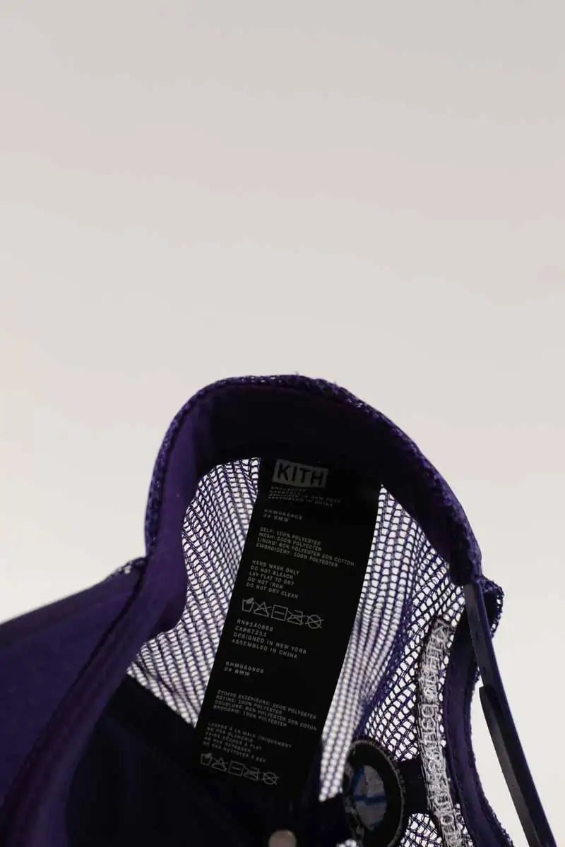 Casquette Kith Violet en Synthétique