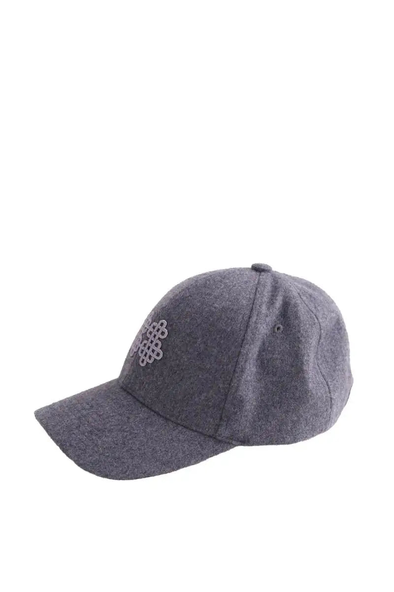 Casquette Kujten Anthracite en Cachemire