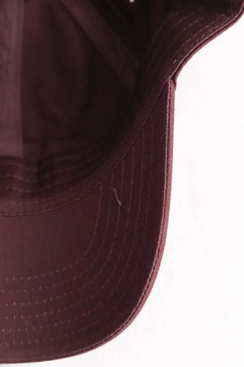 Casquette Longchamp Marron en Coton