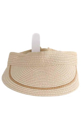 Casquette Melissa Odabash Beige en Osier, taille TU - Seconde Main