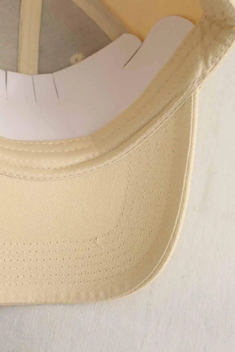 Casquette Opoi Sud Beige en Coton