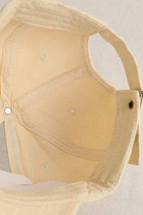 Casquette Opoi Sud Beige en Coton