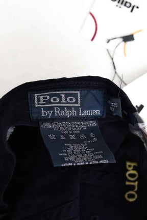 Casquette Ralph Lauren Marine en Coton