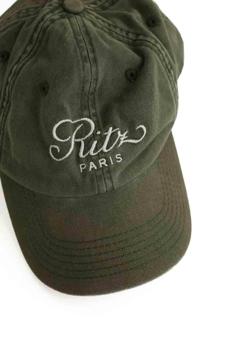 Casquette Ritz Paris Kaki en Coton