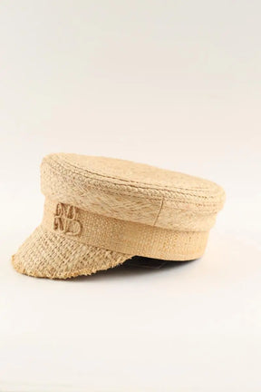 Casquette Ruslan Baginskiy Beige en Osier