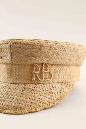 Casquette Ruslan Baginskiy Beige en Osier
