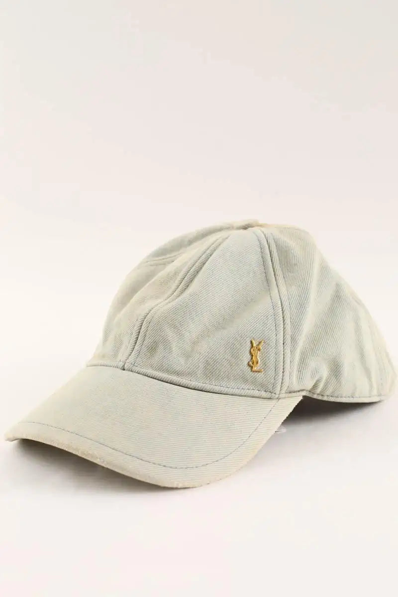 Casquette Saint Laurent Bleu en Coton