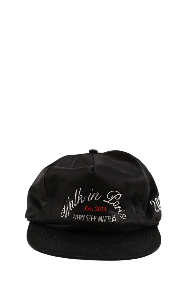 Casquette WALK IN PARIS Noir en Synthétique, taille TU - Seconde Main