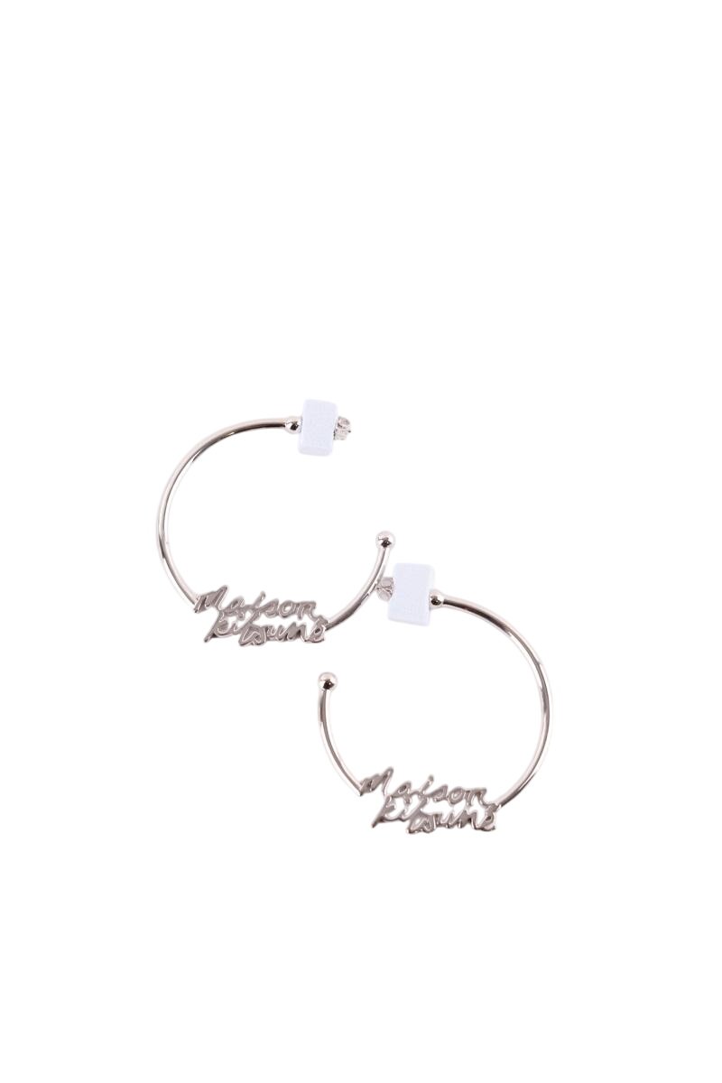 Boucles d'oreilles Kitsuné  Argent