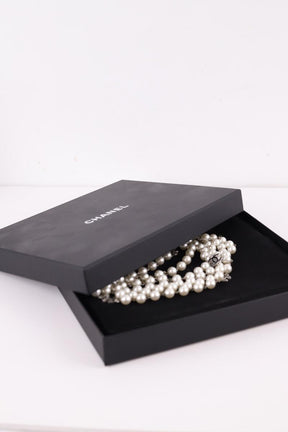 Collier Chanel  Blanc