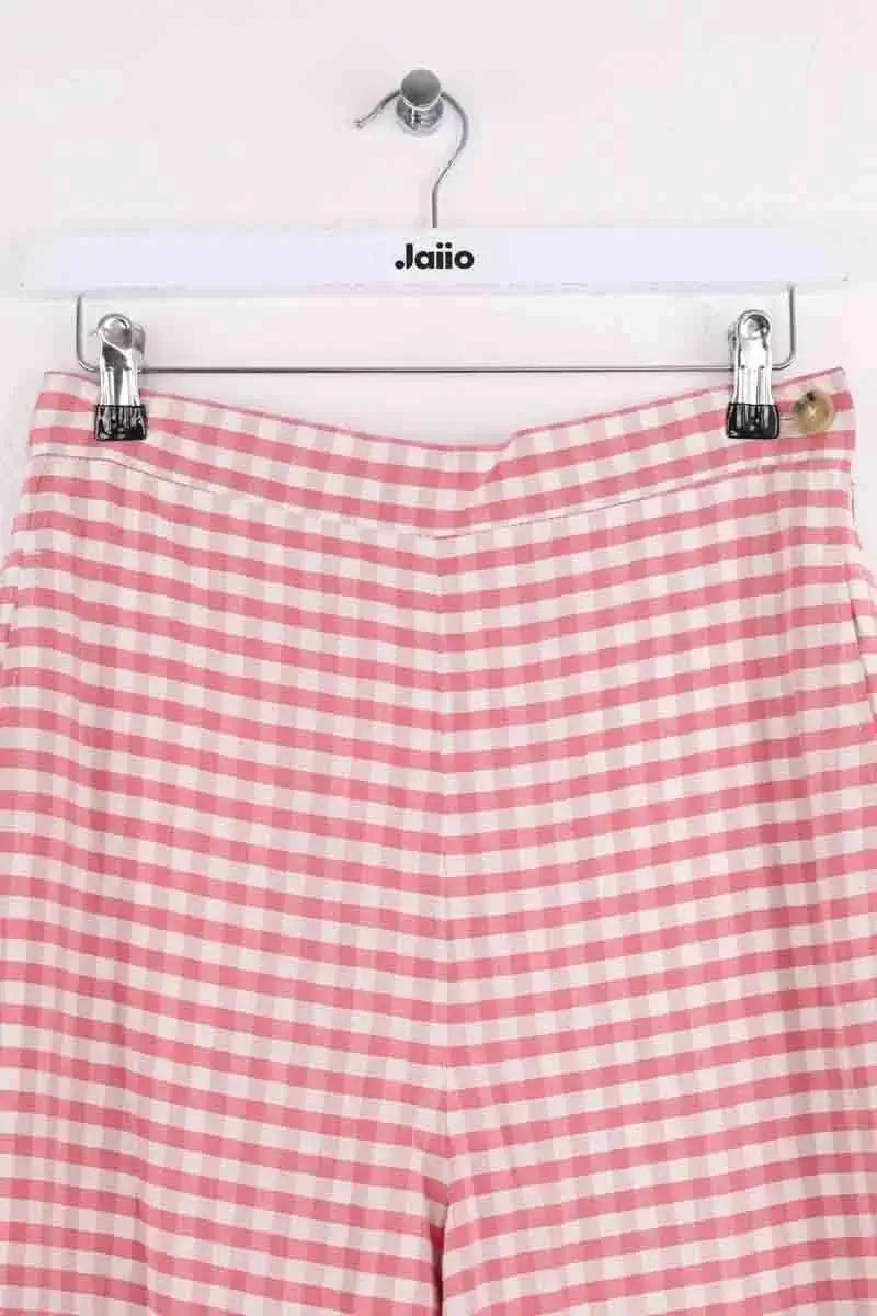 Pantalon droit Bellerose Rose en Coton