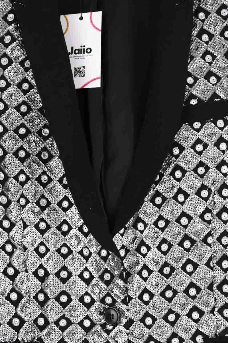 Blazer The Kooples Argent en Synthétique
