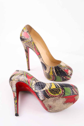Talons Christian Louboutin  Multicolore