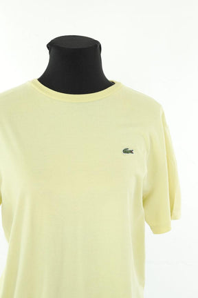 T-shirts Lacoste  Jaune