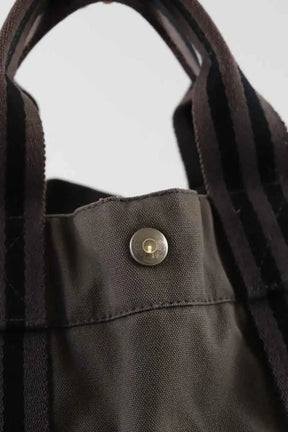 Sac à main Hermès Toto Gris en Coton
