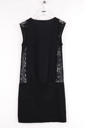 Robe Sandro Noir en Soie
