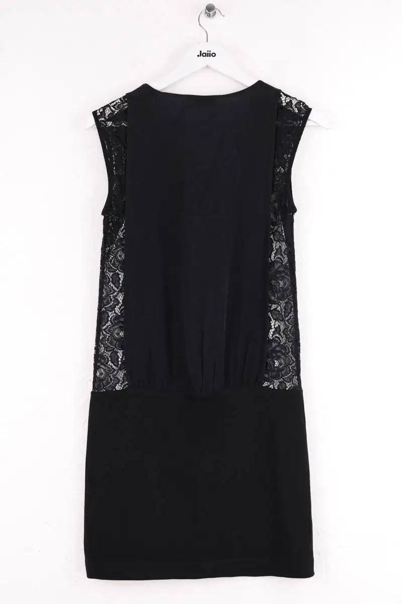 Robe Sandro Noir en Soie