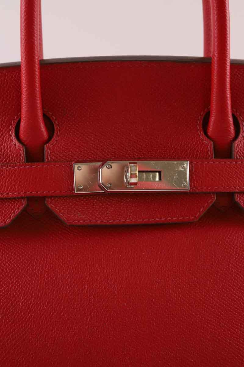 Sac à main Hermès Birkin 30 Rouge