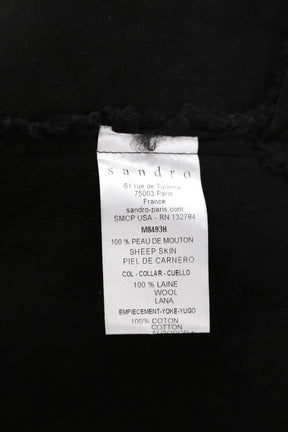 Manteau Sandro  Noir