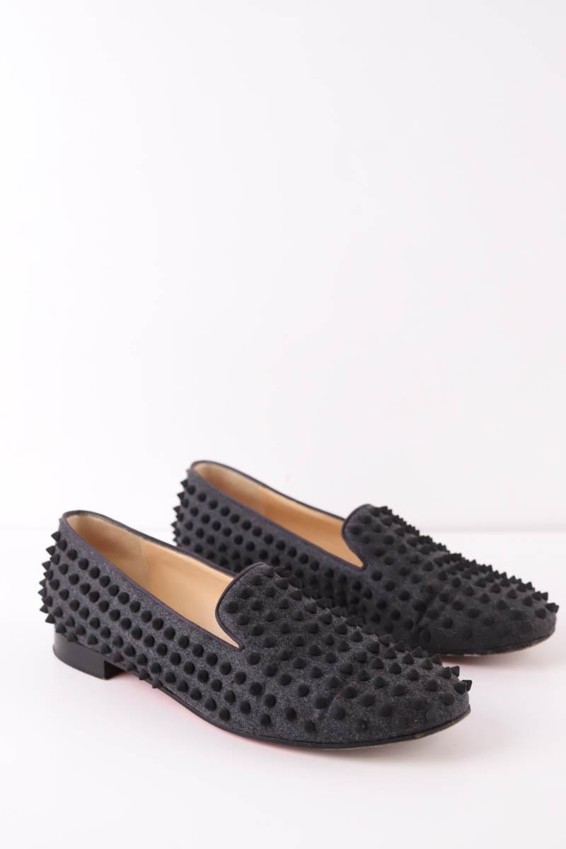 Mocassins Christian Louboutin  Gris