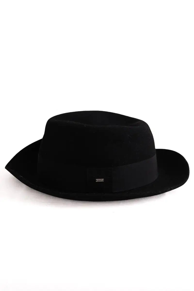Chapeau Yves Saint Laurent Noir en Laine