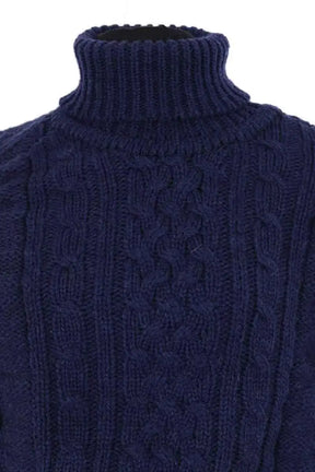 Pull Comme Des Garçons Bleu en Laine