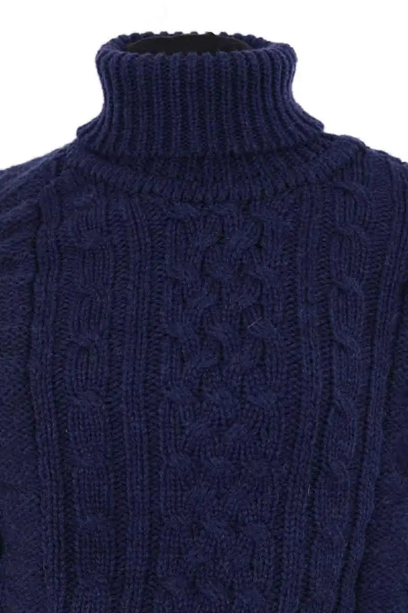 Pull Comme Des Garçons Bleu en Laine
