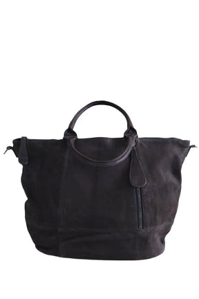 Cabas Gerard Darel Marine en Cuir