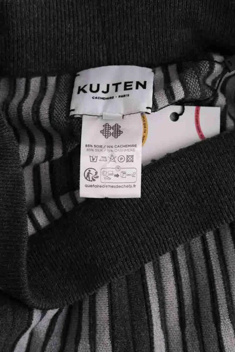 Jupe Kujten Gris en Soie