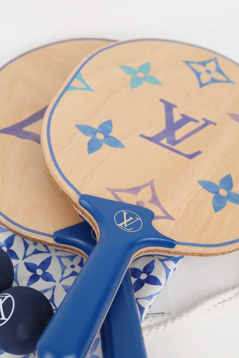 Raquette de plage Louis Vuitton  Bleu