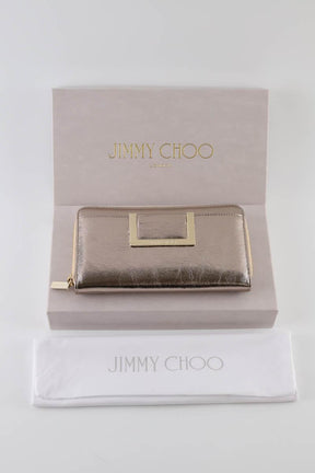 Porte-cartes Jimmy Choo  Doré