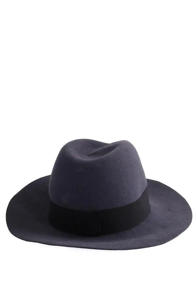 Panama Maison Michel Anthracite en Laine