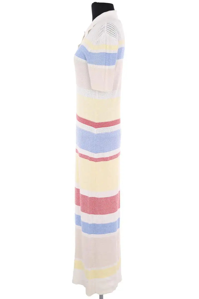 Robe Lacoste Beige en Coton