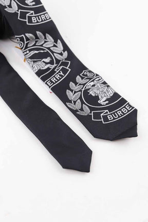 Cravate Burberry  Noir