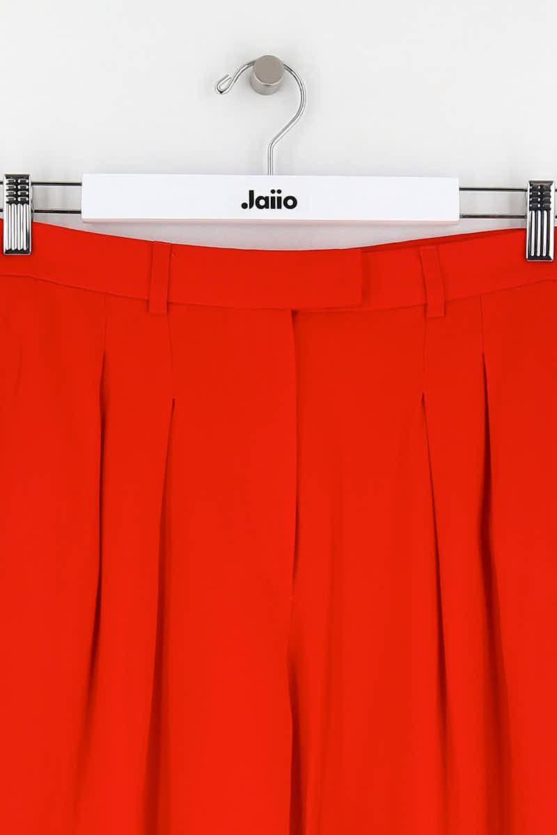 Pantalon large APC  Rouge