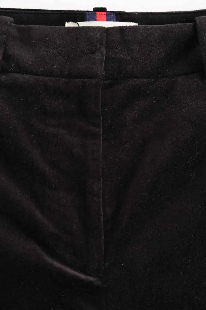 Pantalon droit Boden Noir en Velours