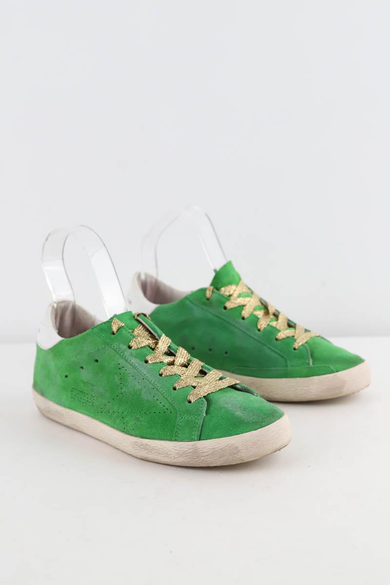 Baskets Golden Goose Superstar Blanc