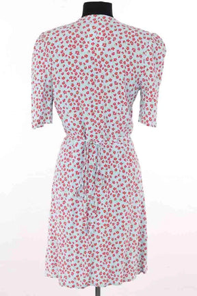 Robe Rouje Bleu en Viscose